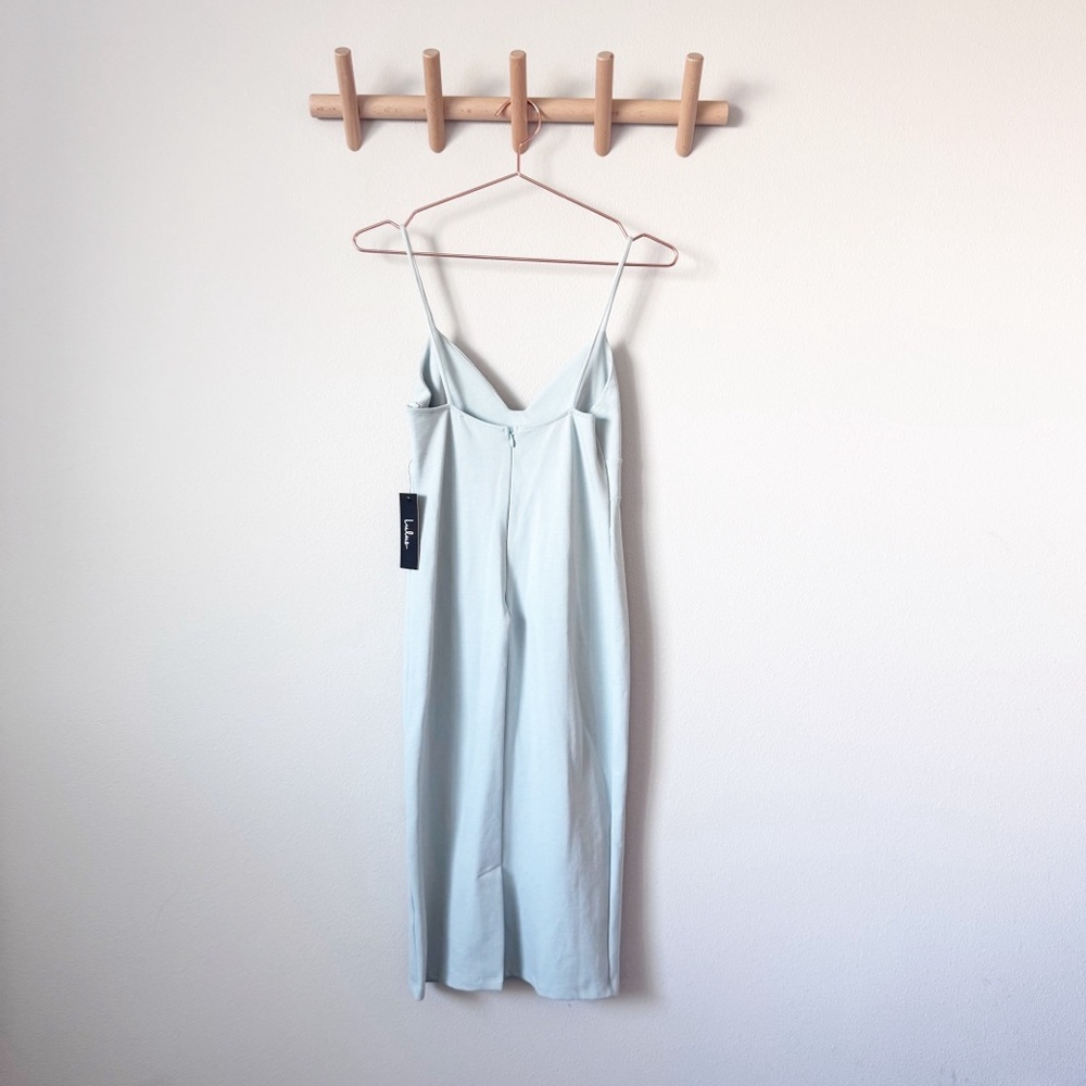 Lulu’s Don’t Tell ‘Em’ Mint Green Midi Dress - Picture 10 of 13